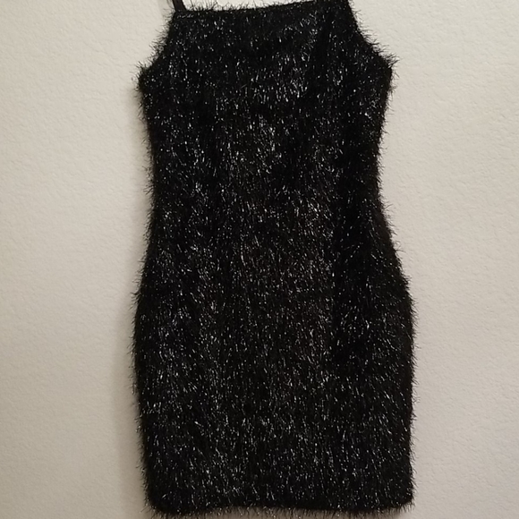 BCBG Fuzzy Mini Dress - Picture 6 of 9